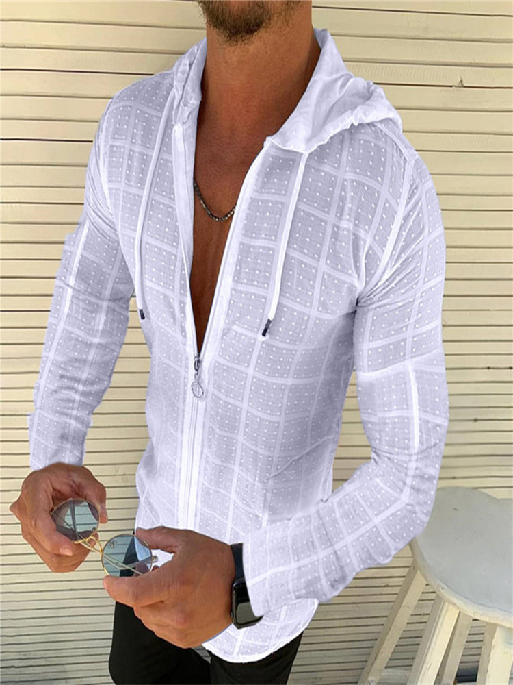 Long Sleeve Shirt Hooded Cardigan 29