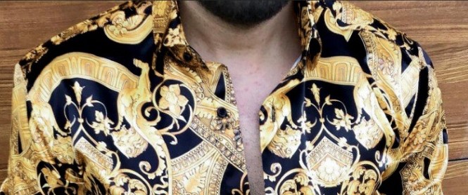 Printed casual lapel shirt top 27